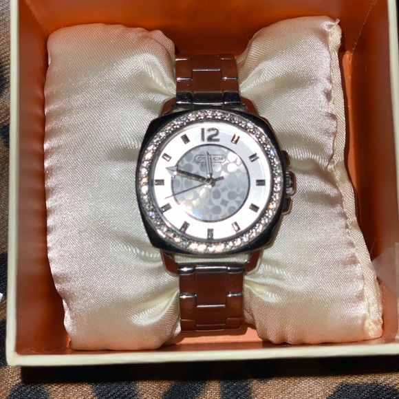 Coach silver watch - Picture 1 of 5